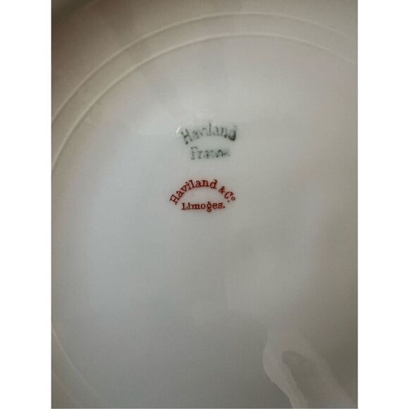 Silver Anniversary Pattern Set of one dinner plate and one coupe luncheon plate - Picture 6 of 8